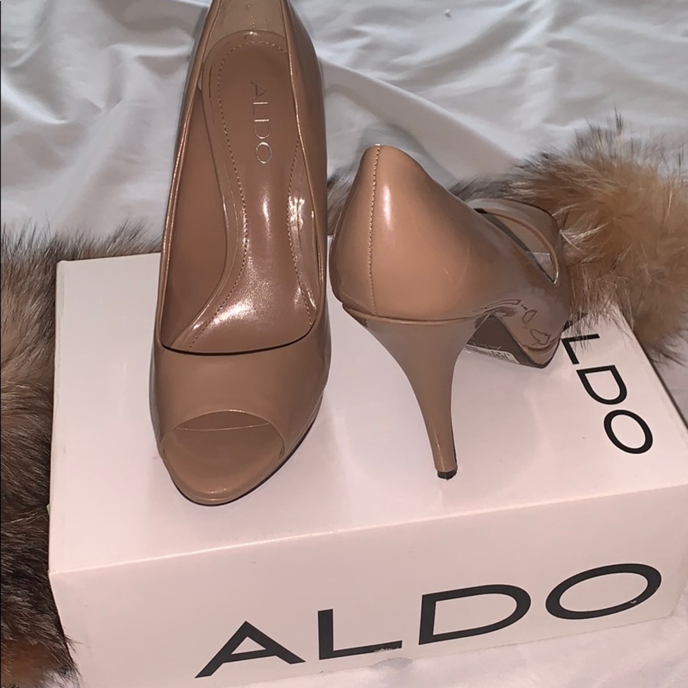 Aldo tan Pumps